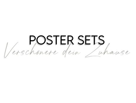 Poster Sets Poster Sets